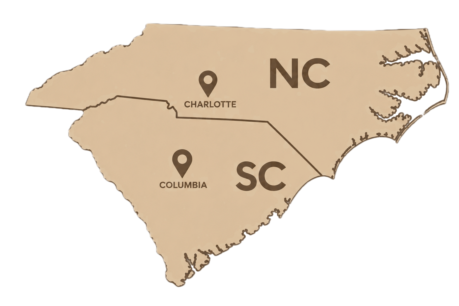 Carolinas Service Coverage
